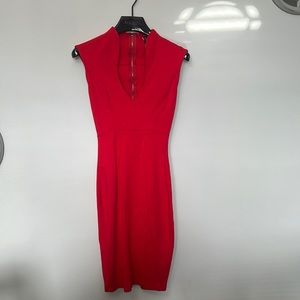 Windsor small red dress